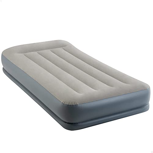 INTEX 64116 -Colchón hinchable individual Dura-Beam Standard Pillow Rest Mid-Rise