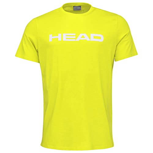 HEAD Camiseta Club Basic Hombre Camisa, Yellow, Extra-Large