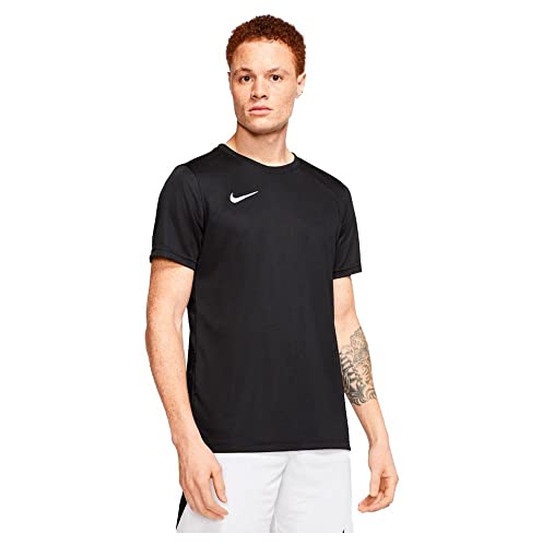 Nike M Nk Dry Park VII JSY SS Camiseta de Manga Corta, Hombre, Negro (Black/White)