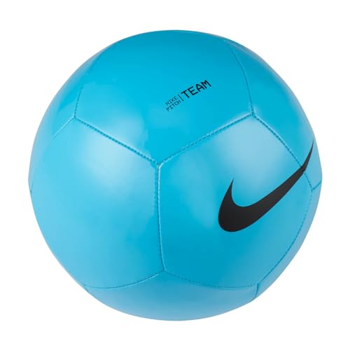 Nike DH9796-410 NK Pitch Team - SP21 Recreational Soccer Ball Unisex Adult Blue Fury/(Black) Tamaño 5