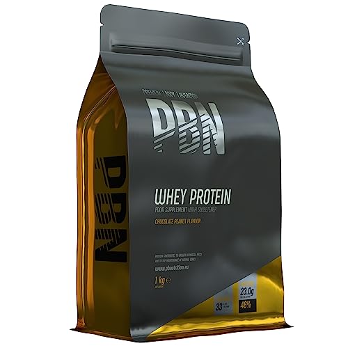 PBN - Premium Body Nutrition PBN - Proteína de suero de leche en polvo, 1 kg (chocolate - maní)