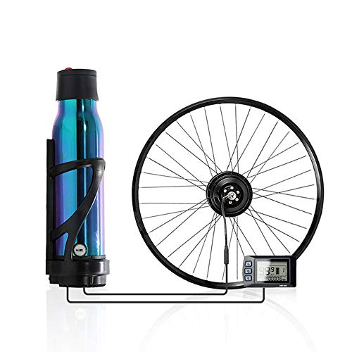 WLDOCA Nuevo Kit de conversión de Bicicleta eléctrica con batería, 26