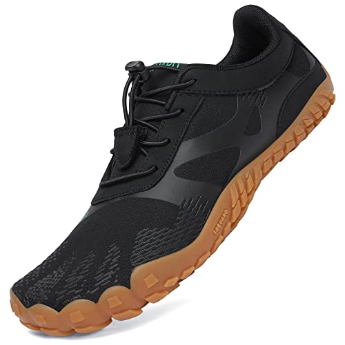 Verano Barefoot Minimalistas Mujer Zapatillas de Trail Descalzos Respirable Secado rápido Mujers Zapatos de Agua Deportes Acuáticos Escarpines Negro 39