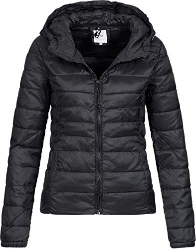 Only Short Quilted Jacket Chaqueta, Black, M para Mujer