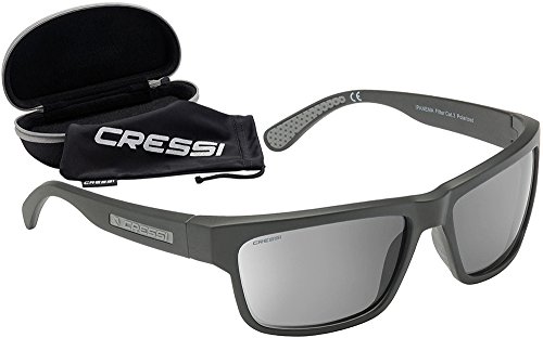 Cressi Ipanema Sunglasses Gafas, Unisex Adulto, Negro/Negro, Talla única